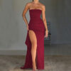 185b4acf-25f4-4774-bc89-3be89ac610c9.jpg Fashion Pleated Bridesmaid Dress