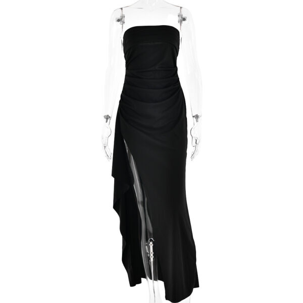 216dc5e7-894c-4cdd-b406-28998b668240.jpg Fashion Pleated Bridesmaid Dress