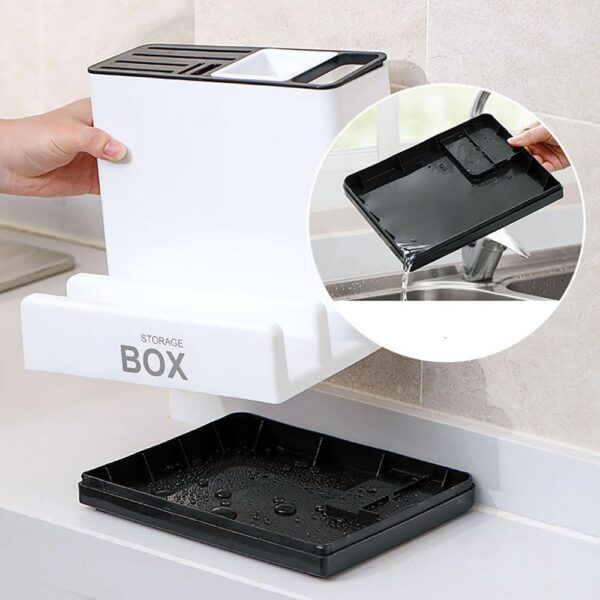 Kitchen Utensils Storage Plastic Holders