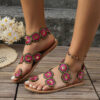 5f537a69-41ce-4b58-add1-035ebc08ecb0.jpg Ethnic Style Flowers Flat Sandals