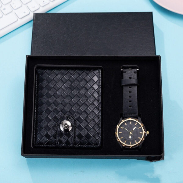 646e7ad6-4c05-4fda-b194-08695877713d.jpg Leather Watch and Wallet Set