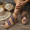 6af01424-e590-4dd4-8e28-059d403bd914.jpg Ethnic Style Flowers Flat Sandals