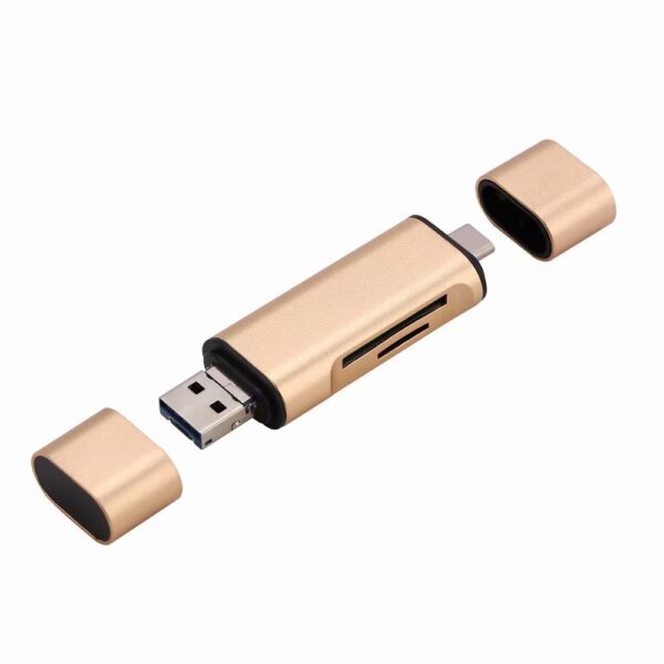USB Mobile Phone Card Reader MICRO TYPE - C Triad Multi-function