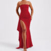 9e74ed2f-0bf9-4c3c-98ce-4bfaa37e2d57.jpg Fashion Pleated Bridesmaid Dress