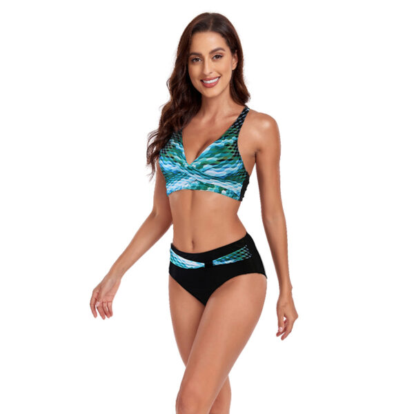 New Bikini Split Swimsuit Lady Sexy Halter