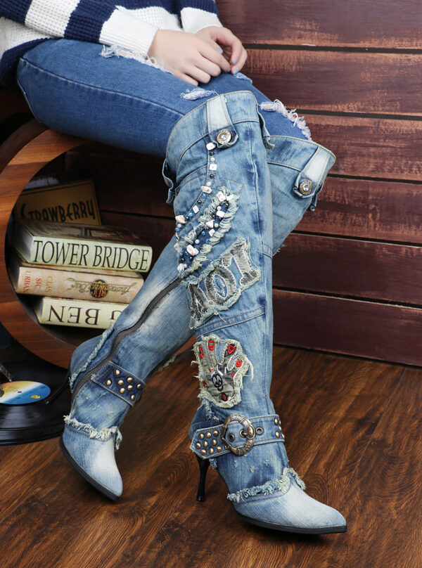 e2ea7b49-902e-452d-8a35-ad25e39310a1.jpg High-heeled Jeans Boots